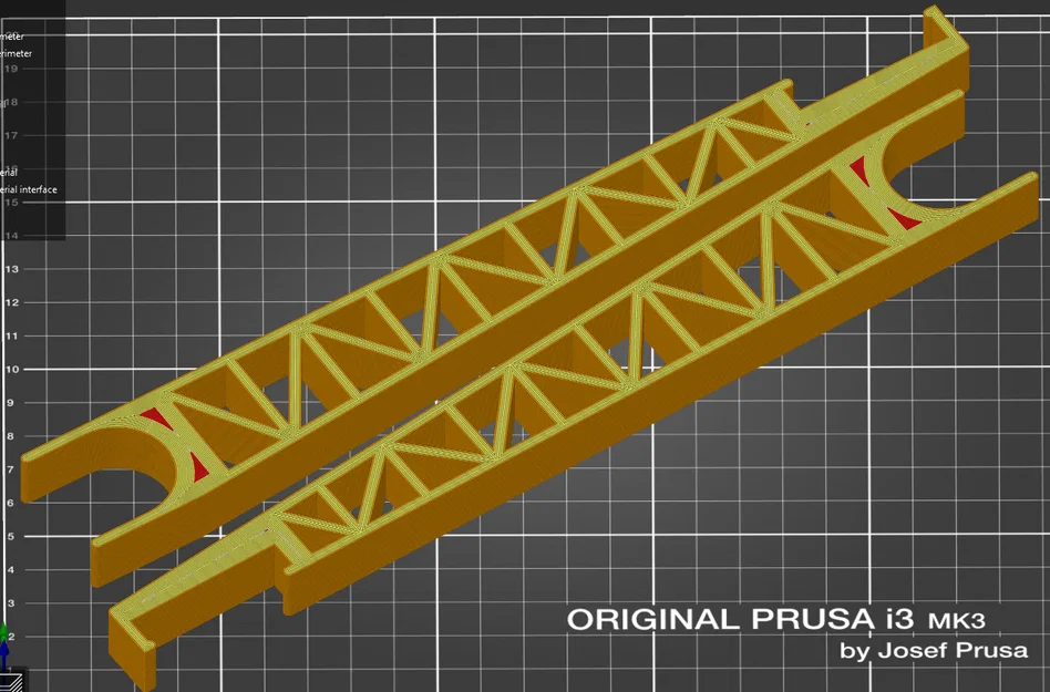 Giá đỡ cuộn filament 3kg cho Prusa MK3s - Image 3