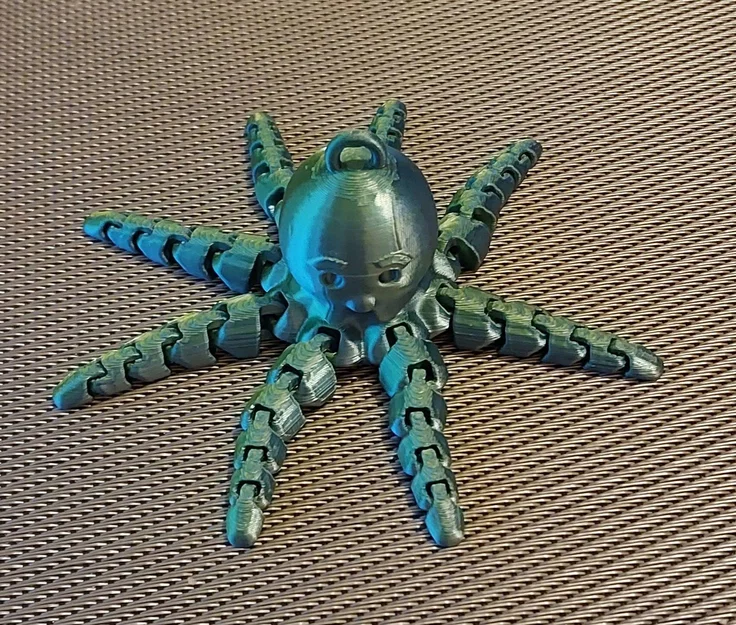 Móc Khóa Bạch Tuộc Flexi Vui Nhộn - Bản Remix - Image 1