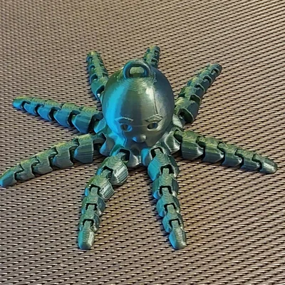 Móc Khóa Bạch Tuộc Flexi Vui Nhộn - Bản Remix