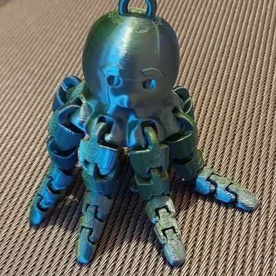 Móc Khóa Bạch Tuộc Flexi Vui Nhộn - Bản Remix