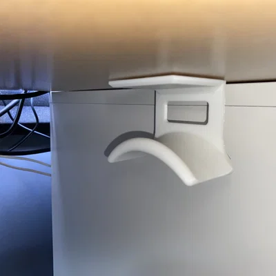 Giá treo tai nghe 3D tối giản - Giải pháp gọn gàng cho bàn làm việc