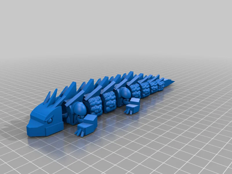 Mô hình rồng khớp nối linh hoạt (Dragon) dành cho máy in 3D - Image 1