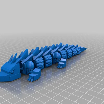 Mô hình rồng khớp nối linh hoạt (Dragon) dành cho máy in 3D