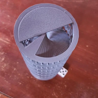 Tháp đổ Pisa (Pisa Dice Tower) - Phụ kiện tung xúc xắc 3D cực chất