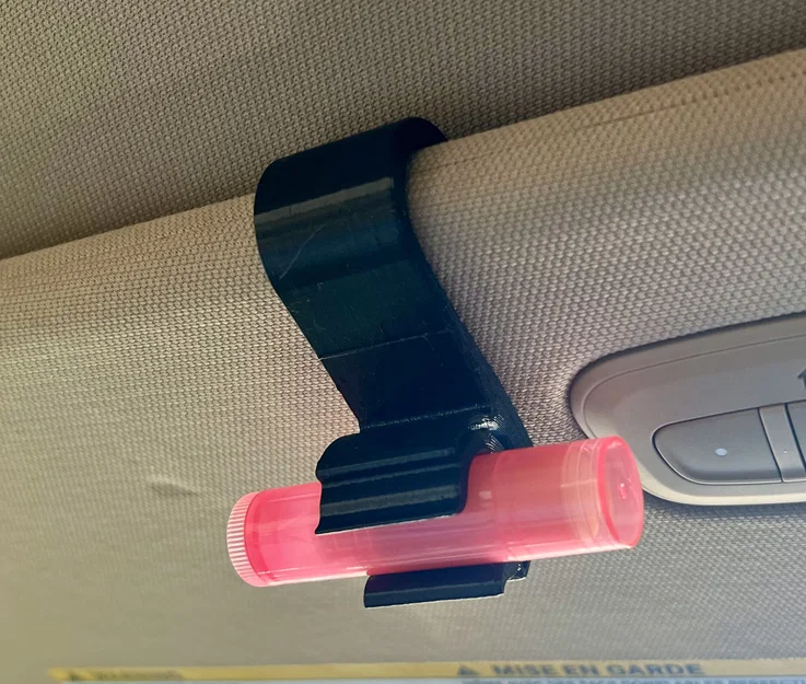 Kẹp giữ Chapstick (1 ống) - Gắn Sun Visor - Image 2