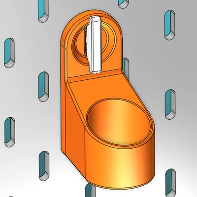 Holder chai Skadis (T-Clip system) nhiều kích thước (Manny)