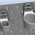Holder chai Skadis (T-Clip system) nhiều kích thước (Manny) - Thumbnail 5