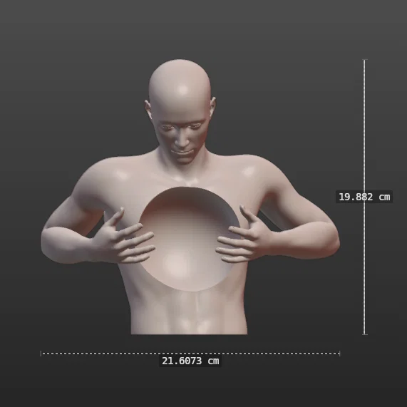 Tượng Trang Trí "THE VOID" - Image 5