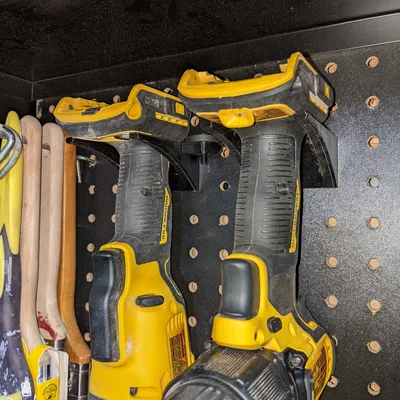 Giá treo pegboard cho Dewalt multi-tool (Dewalt 20V oscillating)
