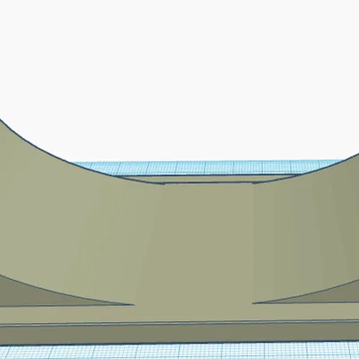 Mô hình đường trượt ván mini Tech Deck Halfpipe in 3D cực chất