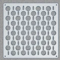 Bảng treo đồ IKEA SKÅDIS phiên bản Lightweight siêu nhẹ tiết kiệm nhựa - Thumbnail 2