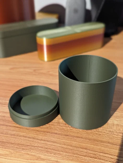 Hộp Đựng Hình Trụ (Cylinder bOx) In 3D Đa Năng - Image 3