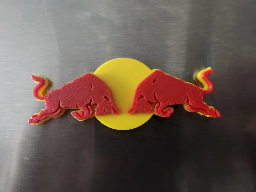Nam châm tủ lạnh Red Bull (Red Bull Fridge Magnet) - Image 1