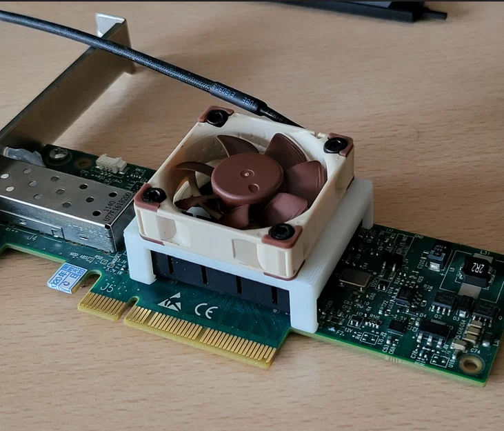 Gá gắn quạt 40mm cho Mellanox ConnectX-2 (fan bracket) - Image 1