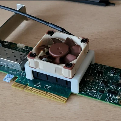 Gá gắn quạt 40mm cho Mellanox ConnectX-2 (fan bracket)