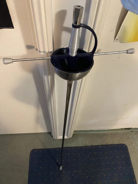 Rapier tập HEMA có cup, dùng lưỡi Epee Blade - Image 9