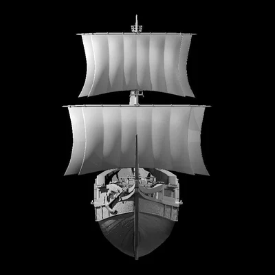Thuyền Buồm Galleon cho Tabletop Gaming