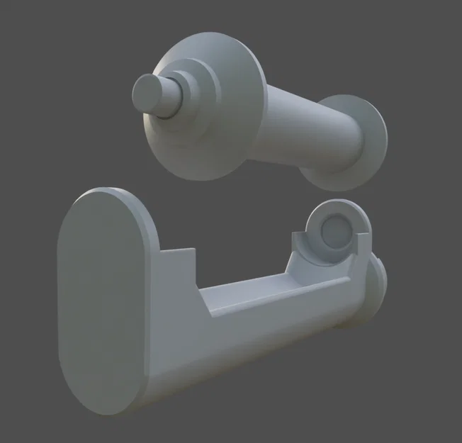 Creality K1 (all) Spool Holder viền cao dùng 608 Bearing - Image 1