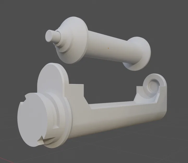Creality K1 (all) Spool Holder viền cao dùng 608 Bearing - Image 2