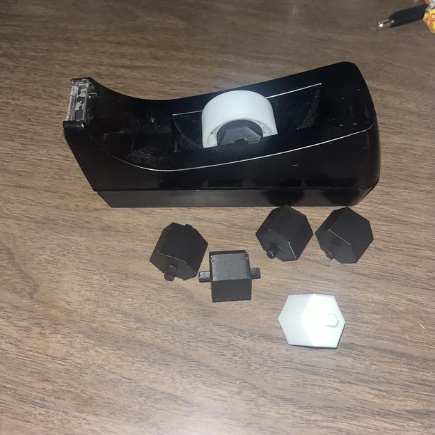Trục giữ cuộn băng keo thay thế in 3D tiện lợi cho bàn làm việc - Image 1