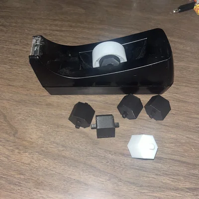 Trục giữ cuộn băng keo thay thế in 3D tiện lợi cho bàn làm việc
