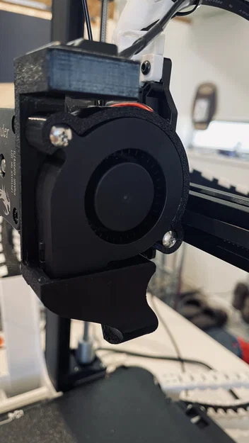 Ống dẫn gió quạt blower 5015 cho Ender 3 V3 SE kèm mount g-sensor - Image 1