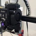 Ống dẫn gió quạt blower 5015 cho Ender 3 V3 SE kèm mount g-sensor - Thumbnail 2
