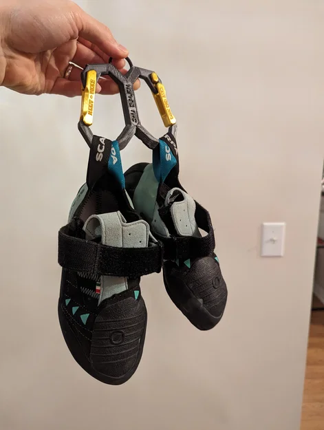 Móc Double Carabiner Cho Giày Rockclimbing - Image 6