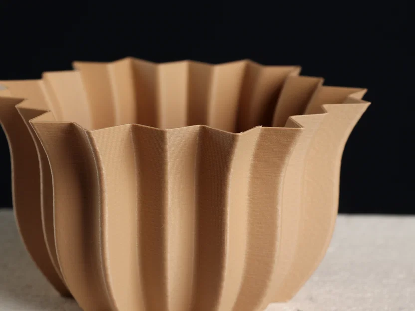 Chậu cây tô trừu tượng (Vase Mode & Shelled) - Image 2