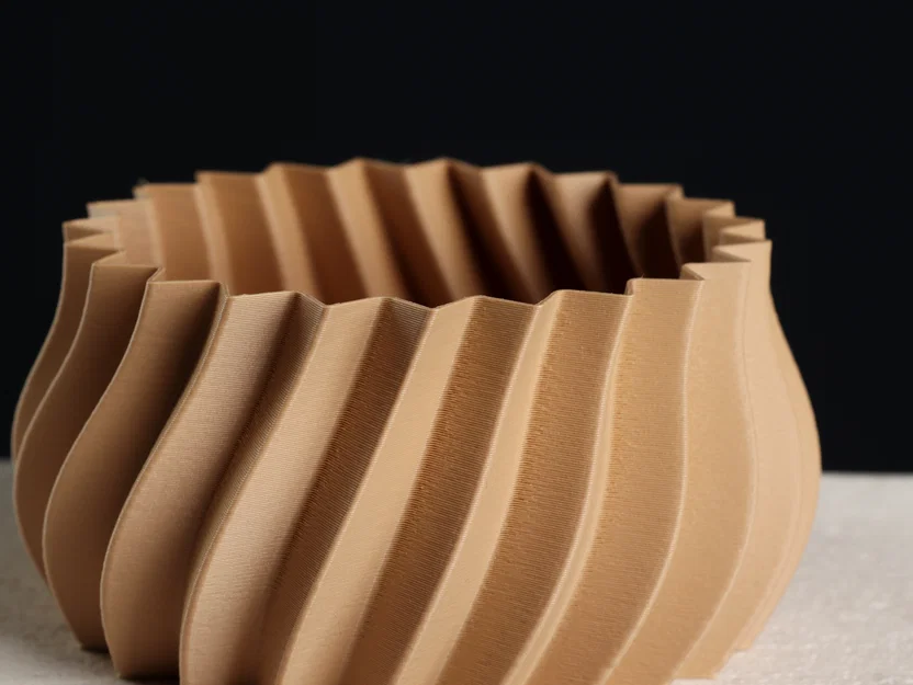 Chậu cây cong dạng bầu (Vase Mode) - Image 2