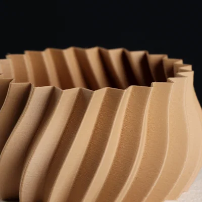 Chậu cây cong dạng bầu (Vase Mode)