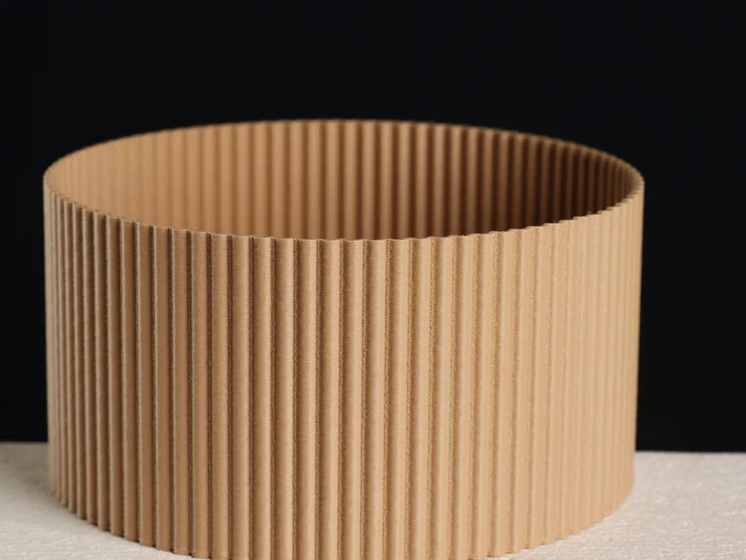 Chậu cây dạng tô gân sọc (Vase Mode) - Ribbed Bowl Planter - Image 2
