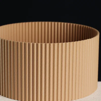 Chậu cây dạng tô gân sọc (Vase Mode) - Ribbed Bowl Planter