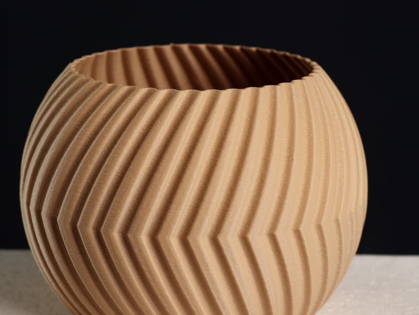 Chậu Cây Hình Cầu Tách Phần - (Vase Mode) - Image 2