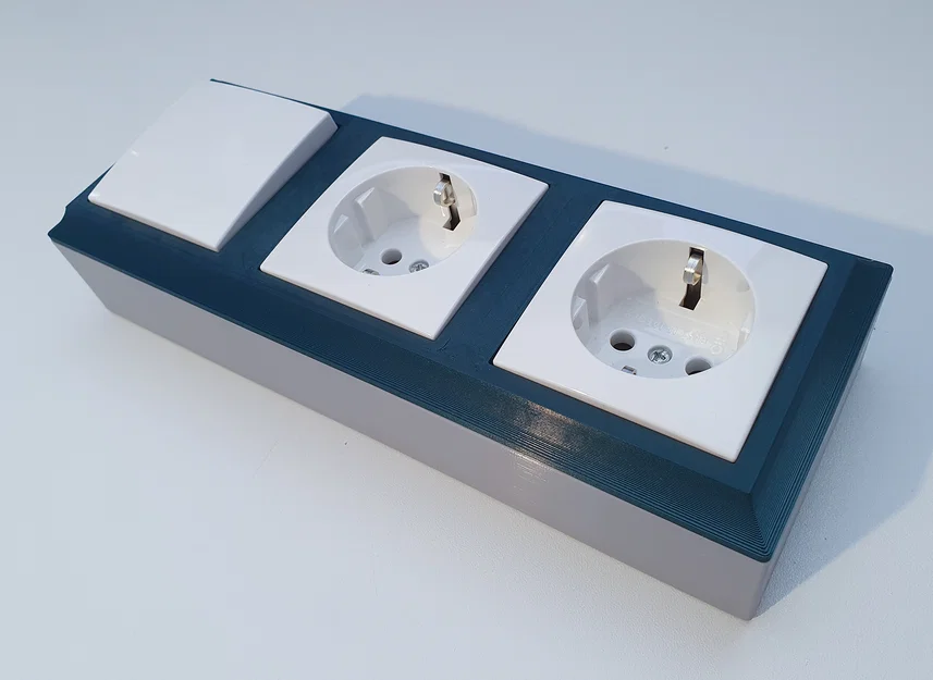 Ổ cắm gắn nổi Busch Jaeger (Surface-mounted sockets) - Image 5