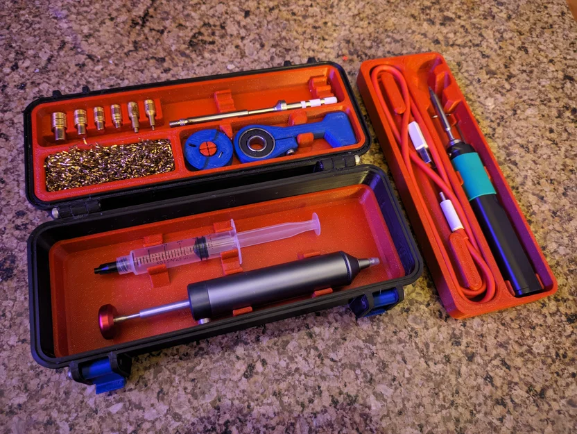 Insert hút thiếc & ống tiêm cho Rugged Multipart Case (V2) - Image 1