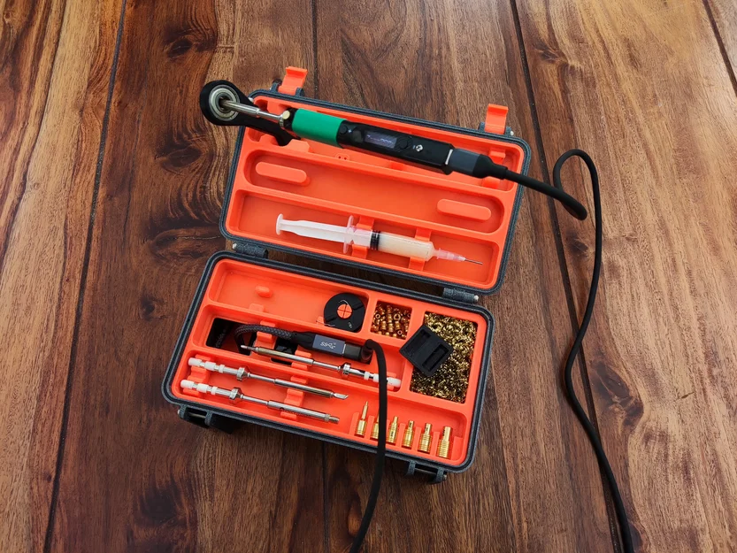 Hộp Pinecil kèm ngăn Power Bank (Pinecil Power Bank Case) - Image 1