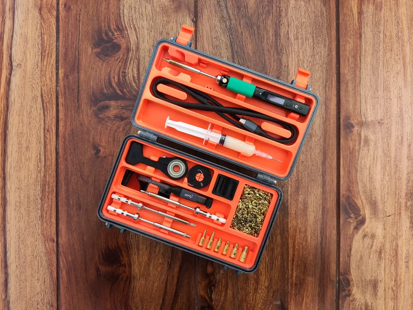 Hộp Pinecil kèm ngăn Power Bank (Pinecil Power Bank Case) - Image 3