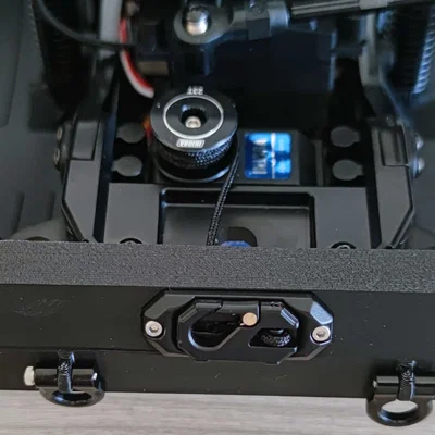 Cản trước sau cho FMS FCX10 với giá đỡ tích hợp