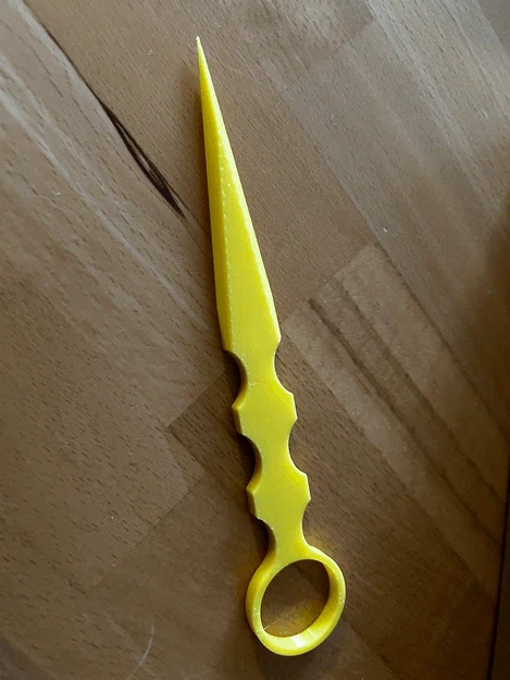 Mô hình Push Dagger in 3D: Dụng cụ tự vệ cầm tay nhỏ gọn - Image 2