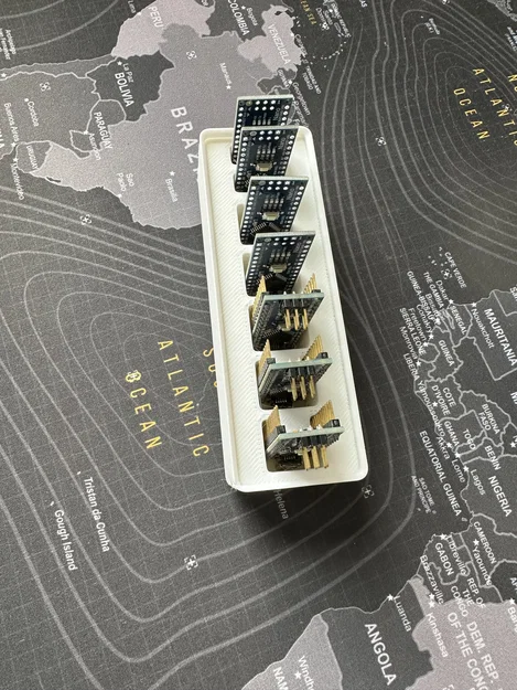 Khay lưu trữ Arduino Nano chuẩn Gridfinity gọn gàng chuyên nghiệp - Image 3