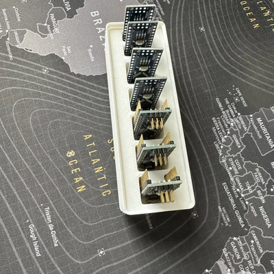 Khay lưu trữ Arduino Nano chuẩn Gridfinity gọn gàng chuyên nghiệp