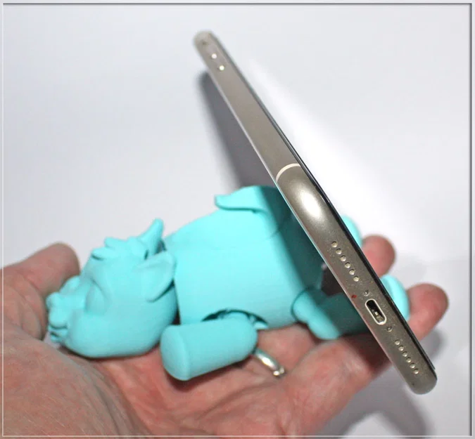 Giá đỡ điện thoại hình chú sóc 3D (Flexi Squirrel Phone Stand) độc đáo - Image 1