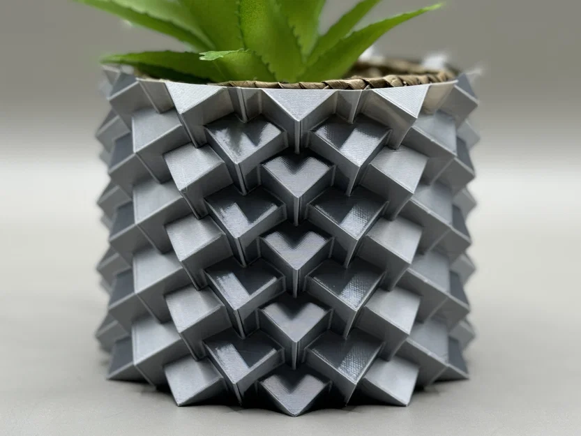 Chậu cây Shifted Cubes - Planter Vase Mode - Image 1