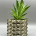 Chậu Cây Vintage Họa Tiết Kim Tự Tháp – Vase Mode Planter - Thumbnail 3