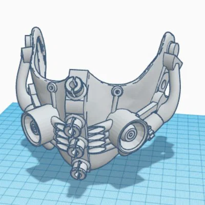 Mặt nạ chiến binh Wasteland Mask cho Cosplay ấn tượng