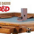Tháp Đổ Xúc Xắc DnD Hình Lâu Đài - Mô Hình In 3D Độc Đáo - Thumbnail 1