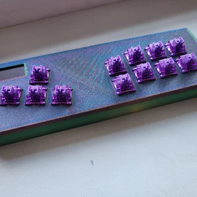 Vỏ Mixbox controller cho GP2040ce & MX switches (RP2040) – bản hơi overengineered