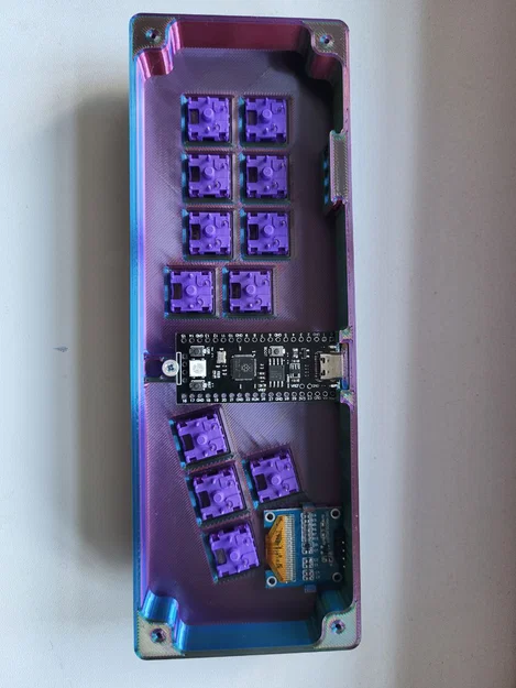 Vỏ Mixbox controller cho GP2040ce & MX switches (RP2040) – bản hơi overengineered - Image 6