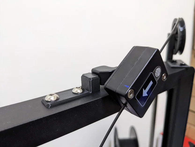 Giá đỡ cảm biến filament cho Ender 3 v3 KE (Ender 3 v3 KE Filament Sensor Mount) - Image 1